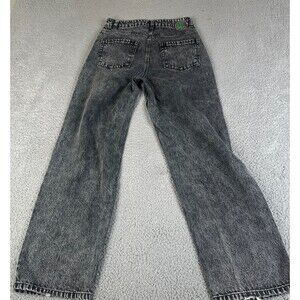 VTG EMPYRE Carpenter Jeans Womens 6 Black Tori High Rise Y2K Baggy Skate 28x31